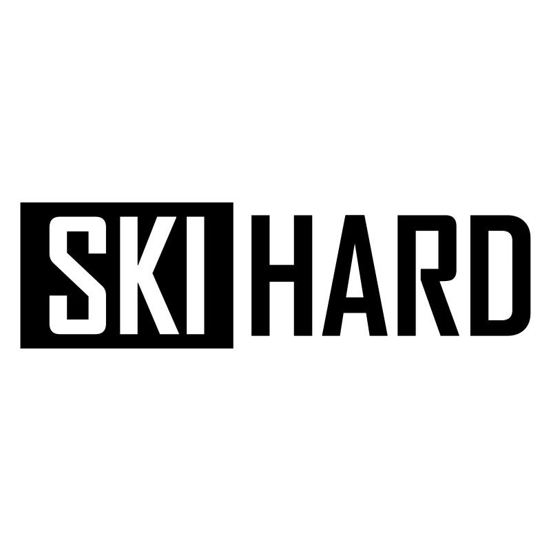 ski hard