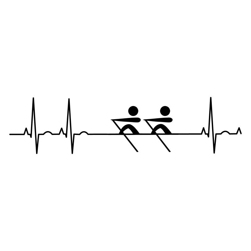 Love oars rowers Rowing ECG