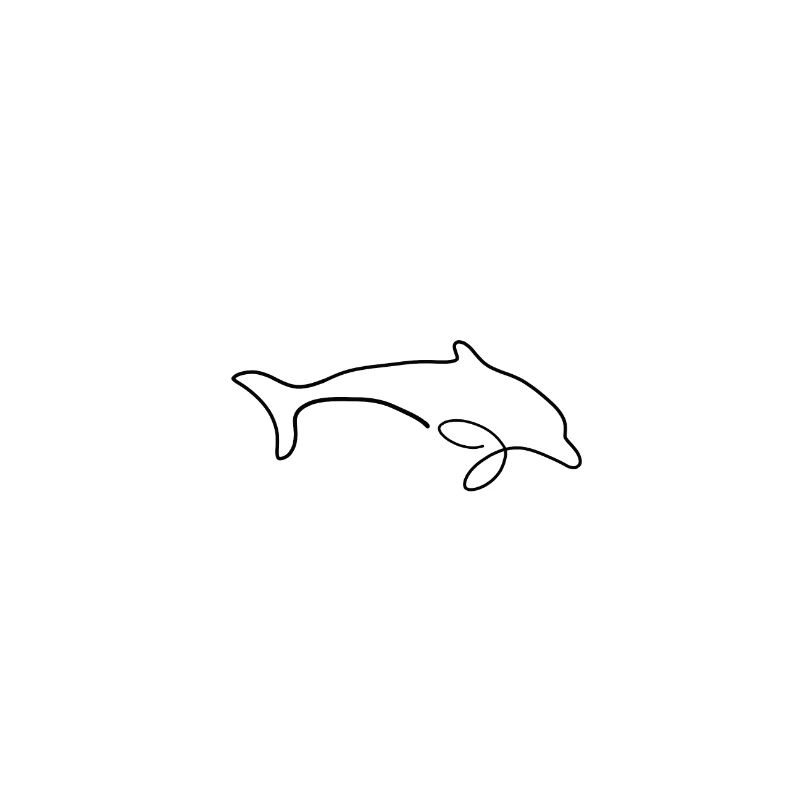 Dolphin One Line