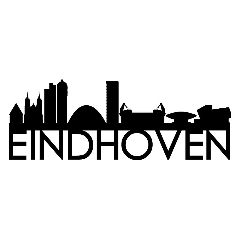 Eindhoven Netherlands skyline gift idea