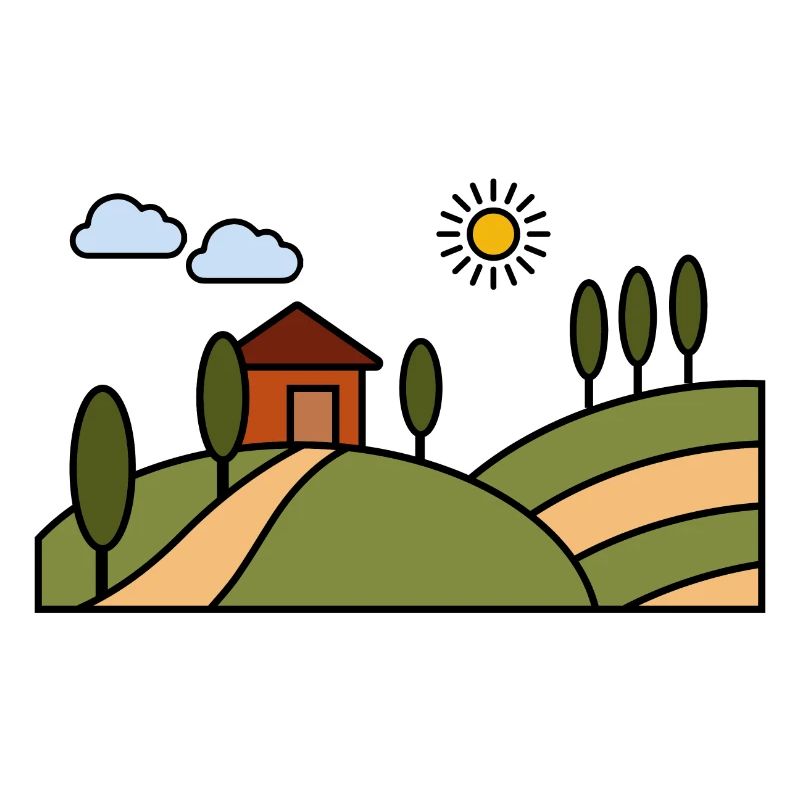 Paysage toscan