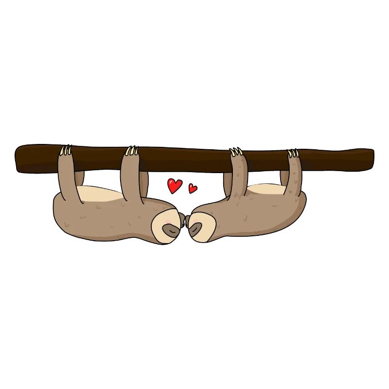 Sloth valentine's day
