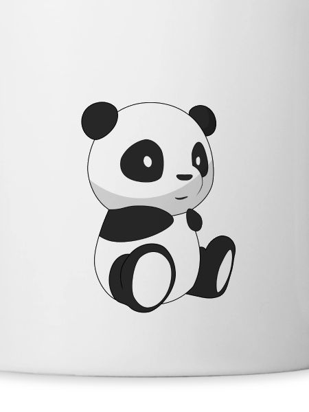 Smiling panda