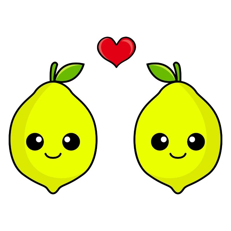 Lemon Couple Love Comic