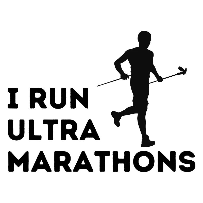 Je cours des ultra Marathons