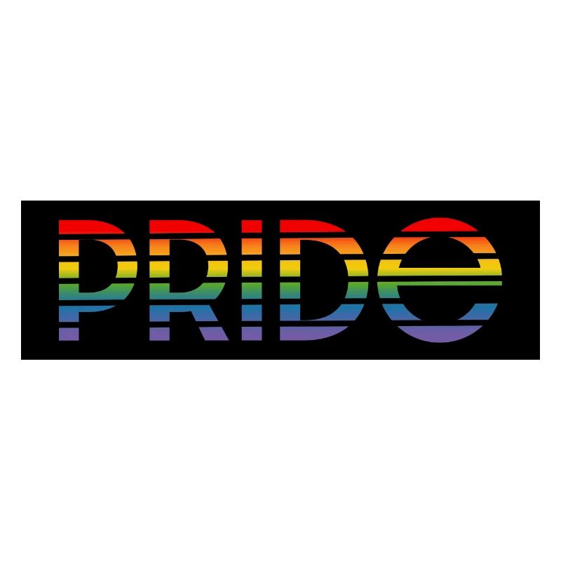 Pride rainbow black background