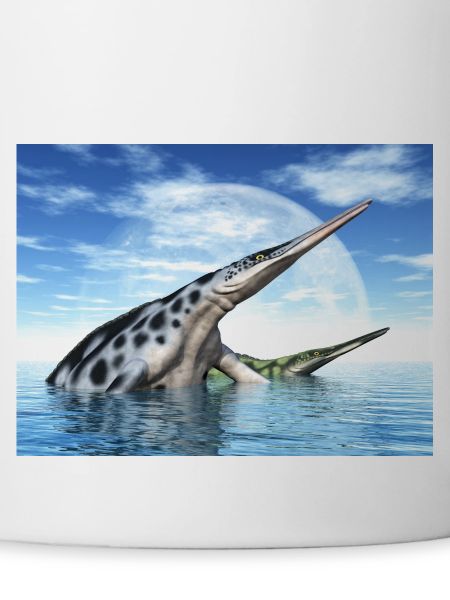 Marine reptile Hupehsuchus