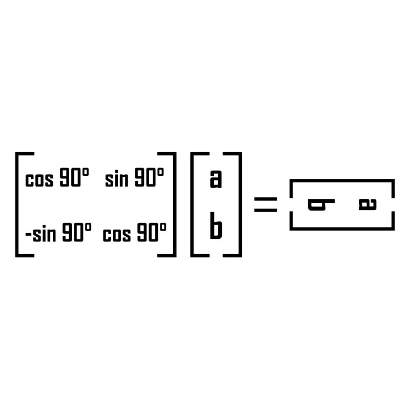 Rotary Matrix - Mathematics Math Matrix Joke