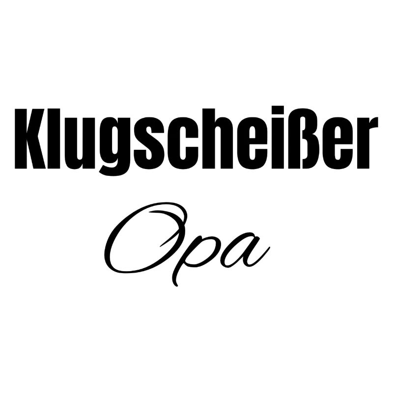 Klugscheißer Opa