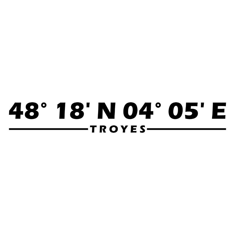 Troyes coordinates