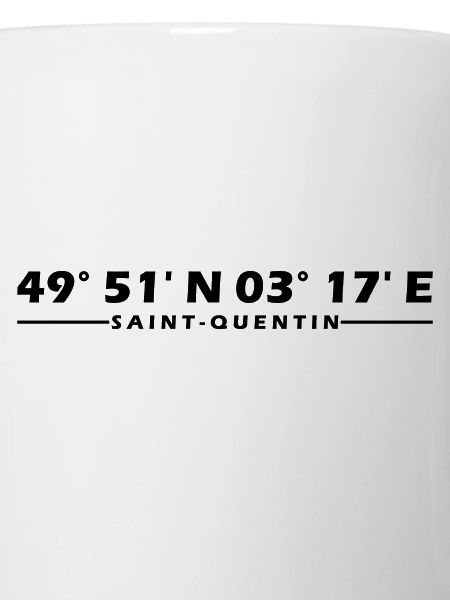 Coordonnées de Saint-Quentin