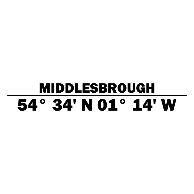Coordonnées de Middlesbrough