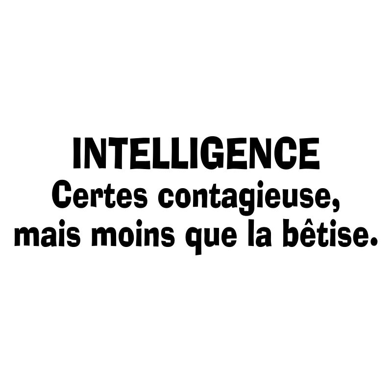 Intelligence. Certes contagieuse mais moins que la