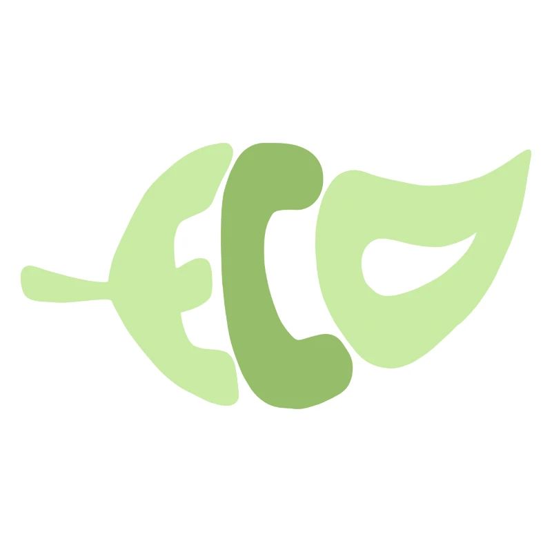 Eco in leaf shape