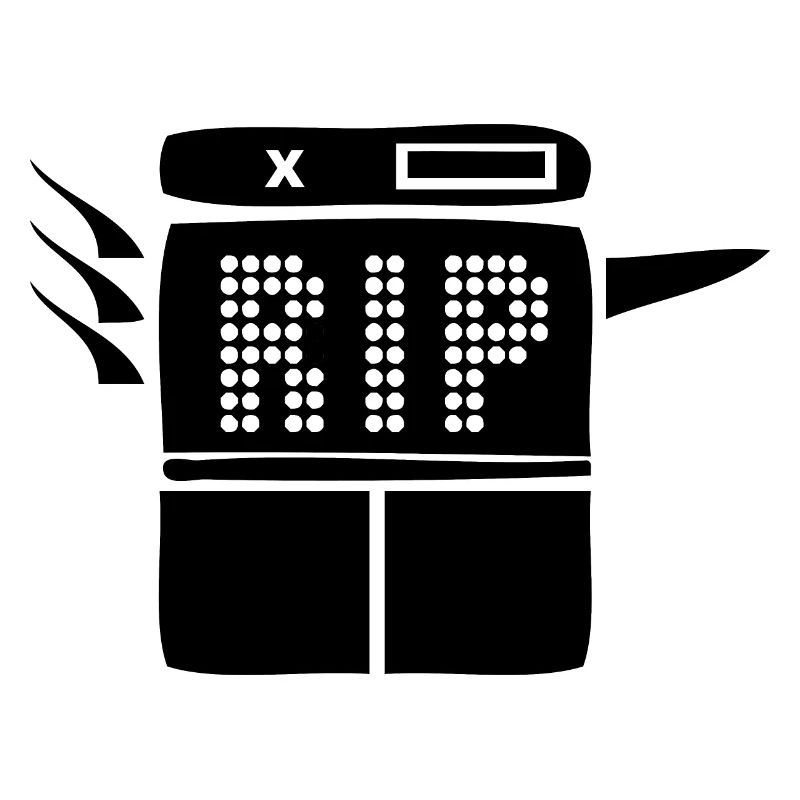 RIP COPIER | RIP klimafeindlicher Kopierer