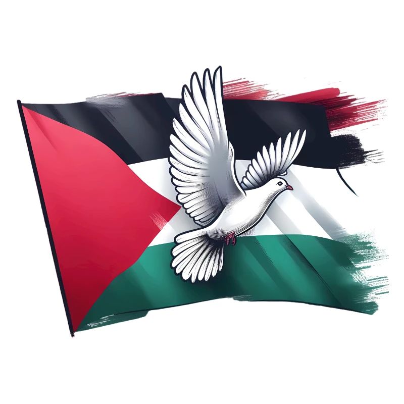 DRAPEAU PALESTINE Drapeau Liberté Paix
