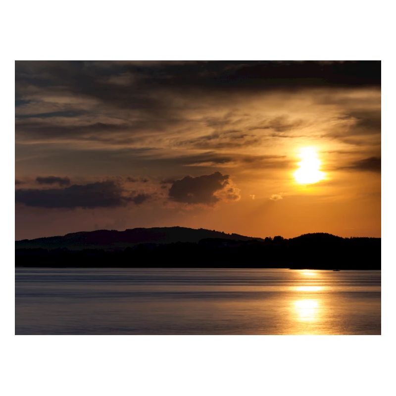 Coucher de soleil au lac Staffelsee