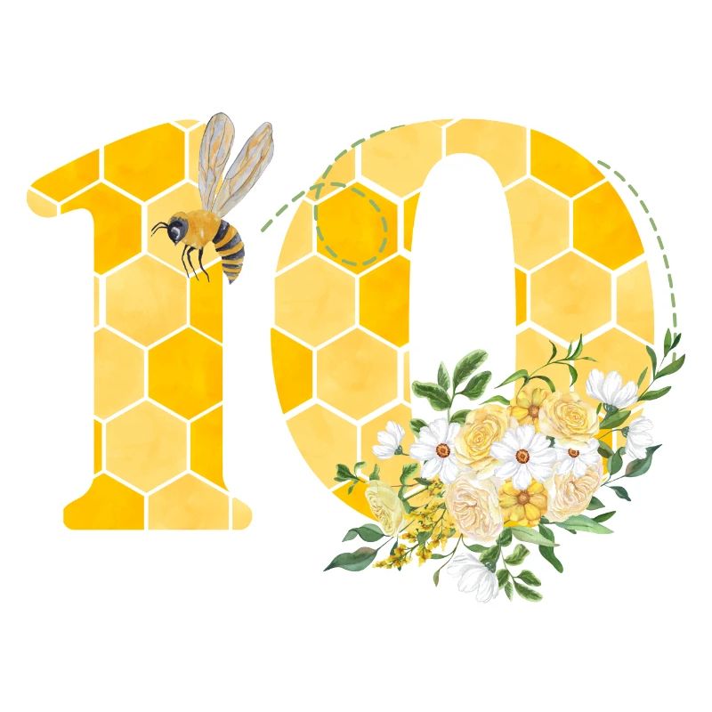 10e anniversaire abeille