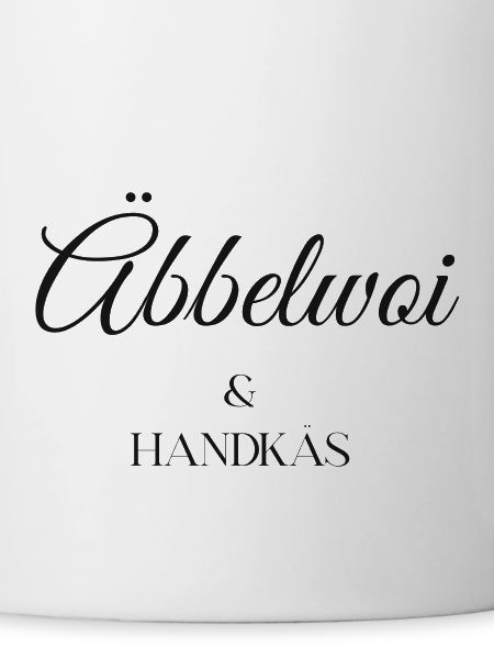Äbbelwoi & Handkäs