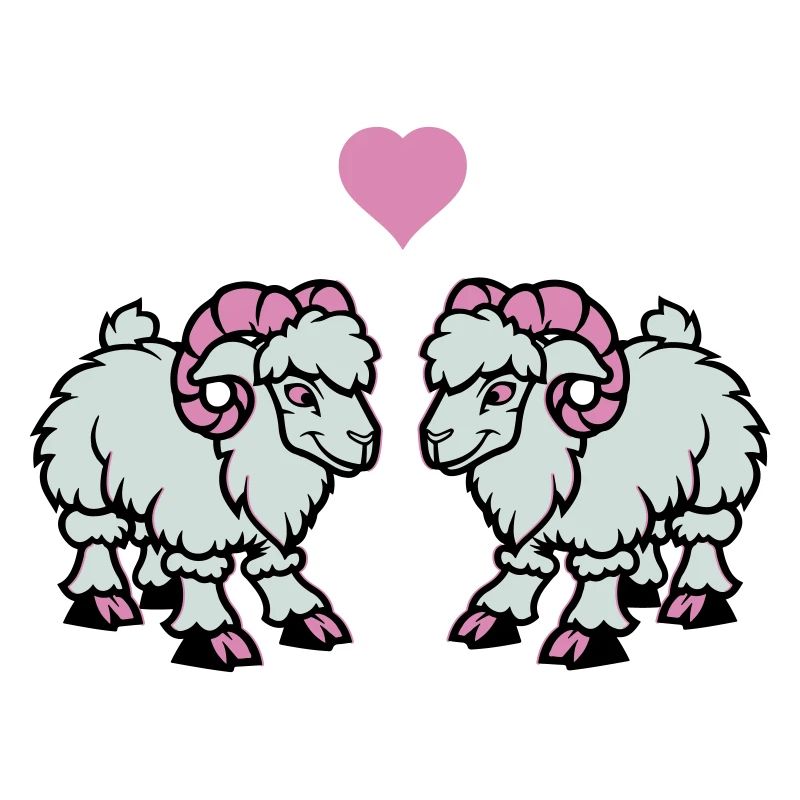 Sheep Comic Aries Love