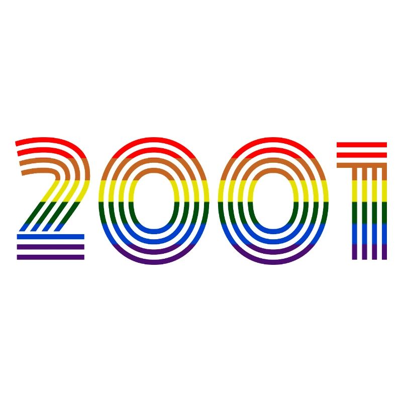 Retro Rainbow 2001 Design