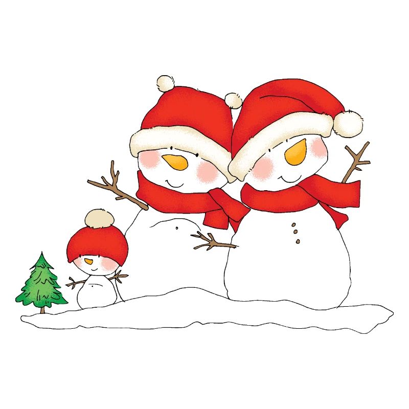 Christmas snowmen.