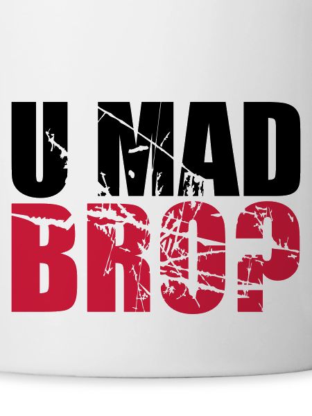 Logo U Mad BRO