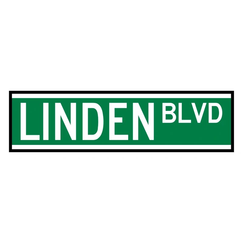 LINDEN BLVD ZEICHEN