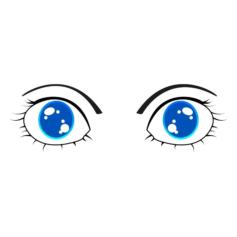 yeux bleus