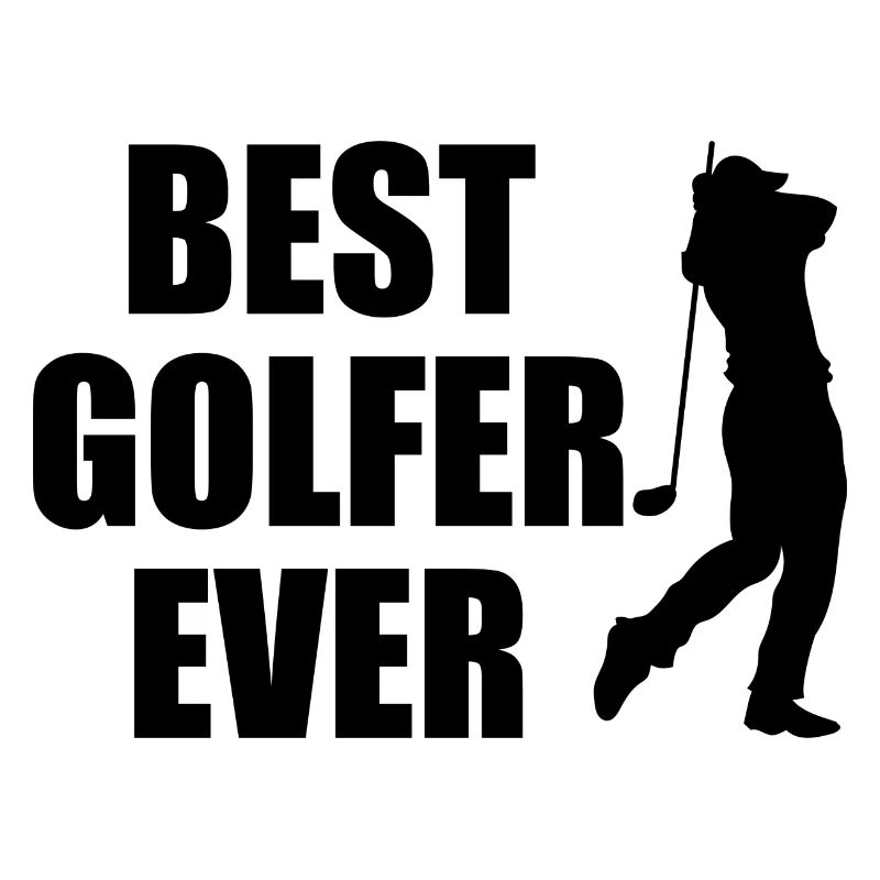 Best golfer ever Geschenk Sport Golf Hole