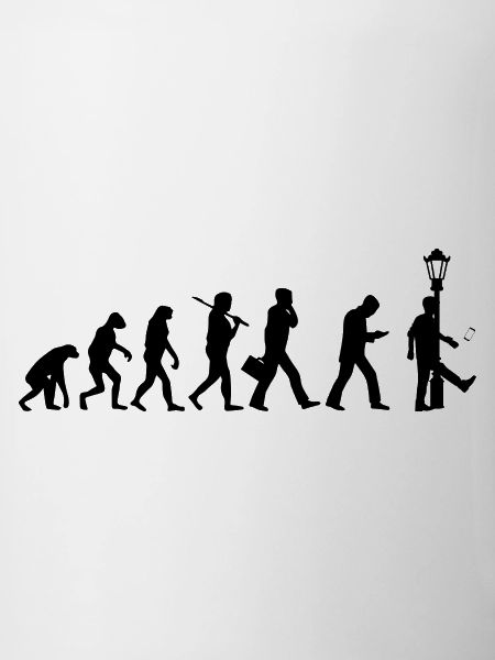 Evolution Smartphone - Motif drôle