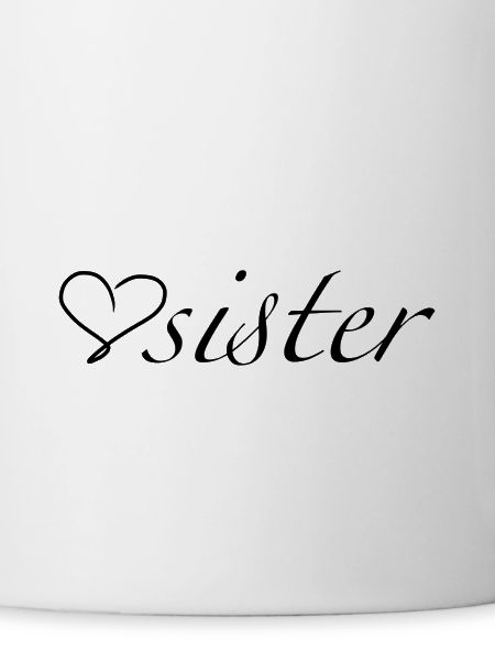 Sister with heart