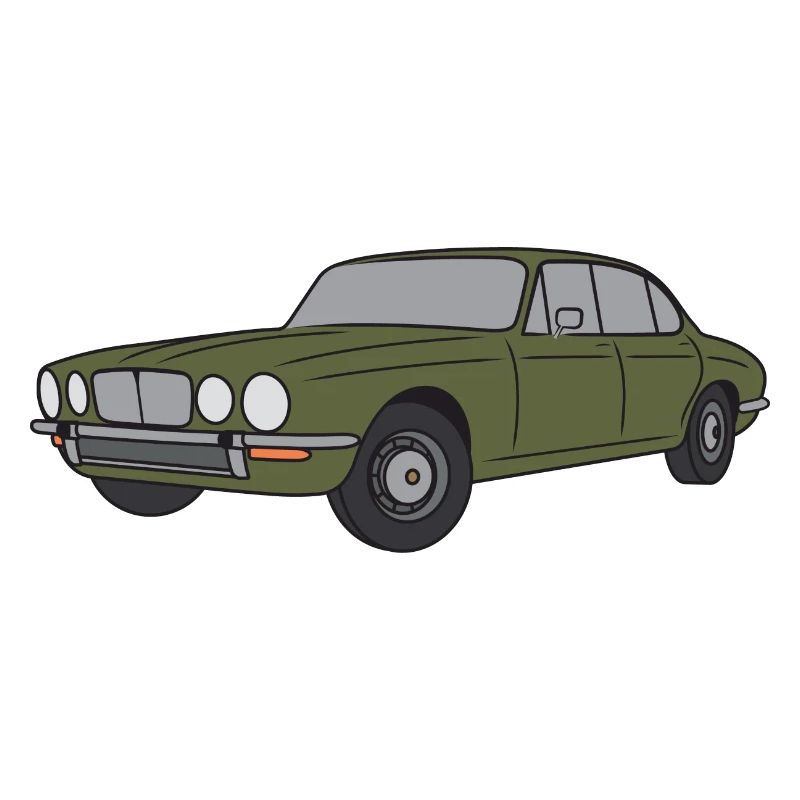 70er XJ Serie 2 Juniper Green