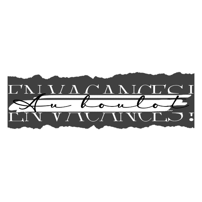 On vacation / at work