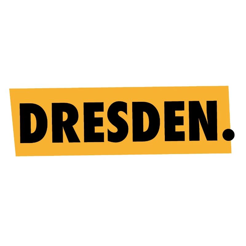 Dresden - Schriftzug - Sachsen