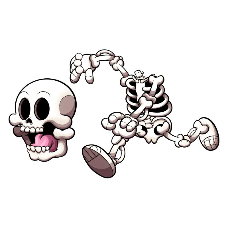 Skeleton Lost His Head