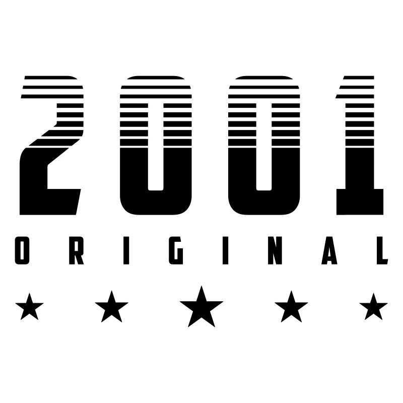 Original 2001 Année de naissance | Couleur modifiable