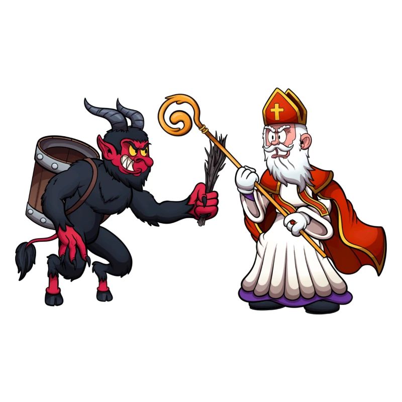 Saint Nicholas VS Krampus