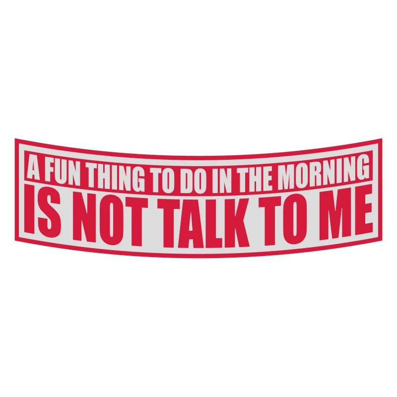 not talk to me
