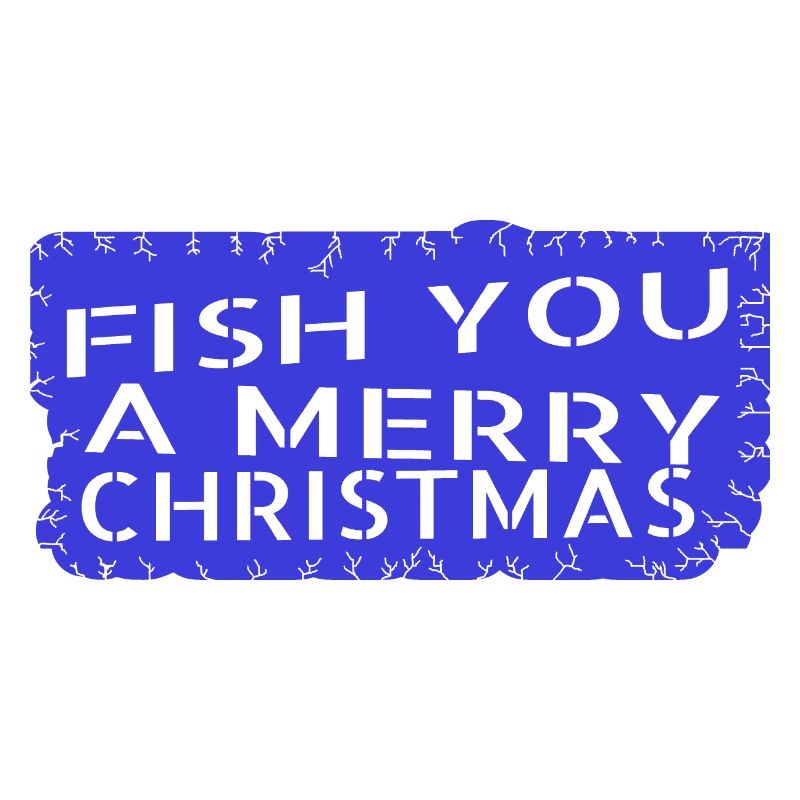 gift sayings rod fish head santa angling