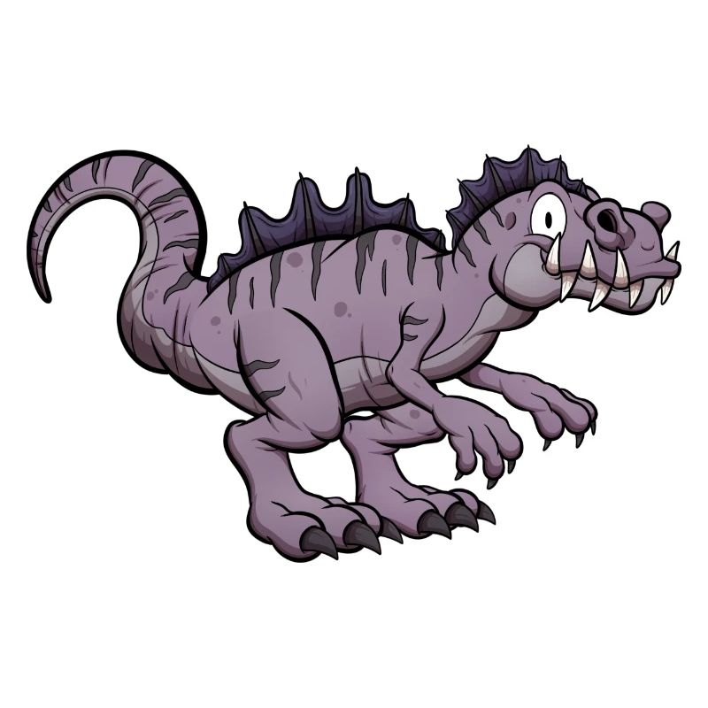 Happy Smiling Acrocanthosaurus