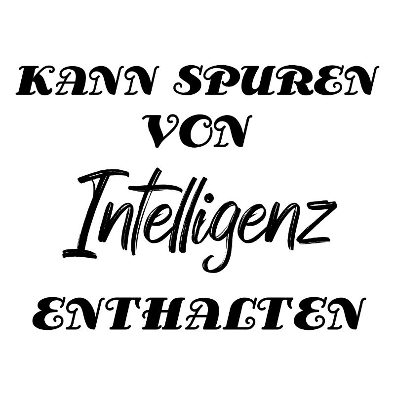 Peut contenir des traces d’intelligence