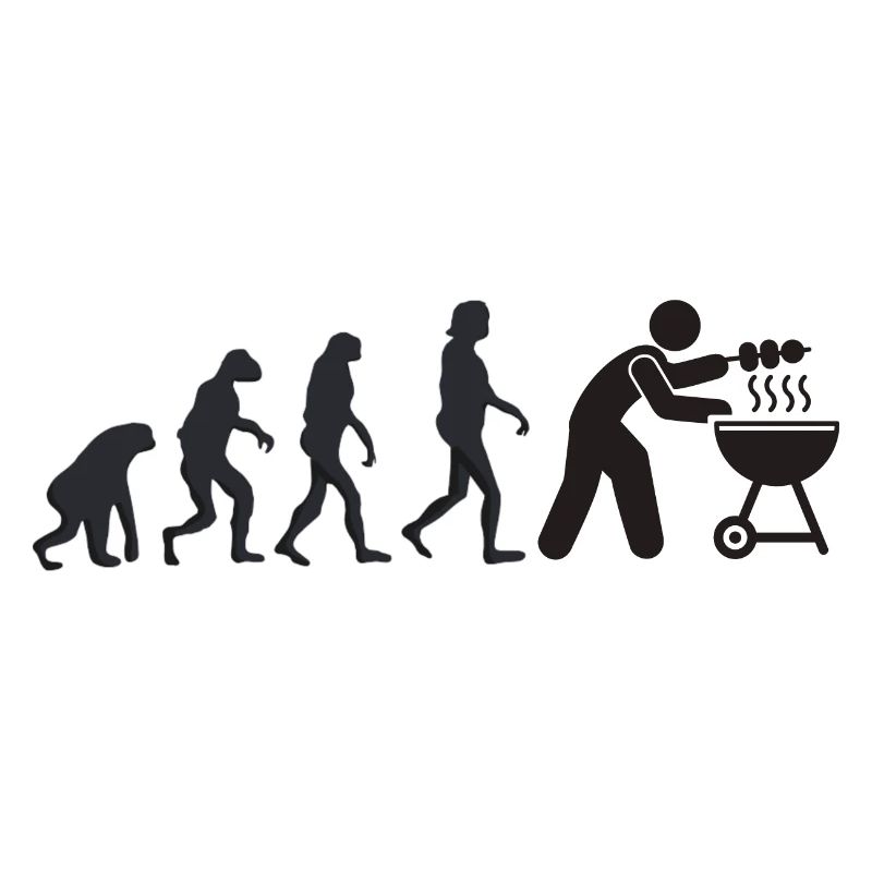 Grillen - Menschliche Evolution