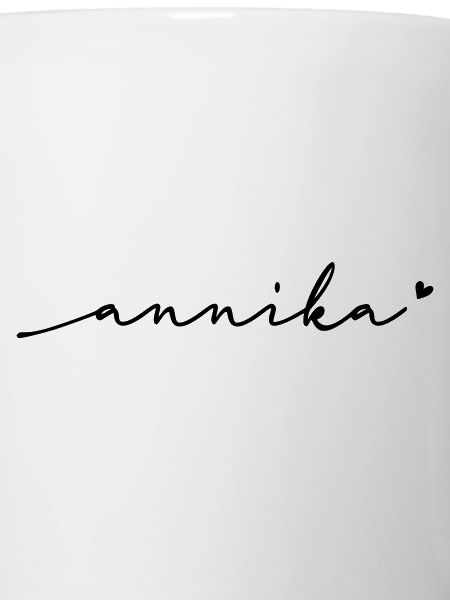 Annika Cursive Name