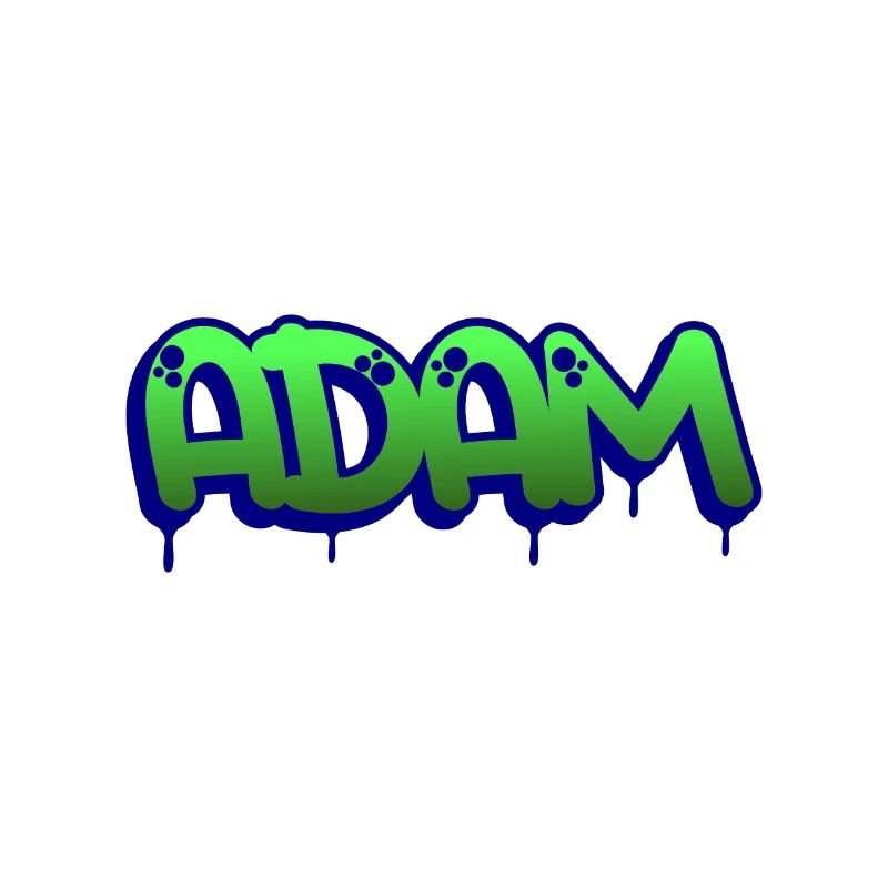 Graffiti Prénom Adam