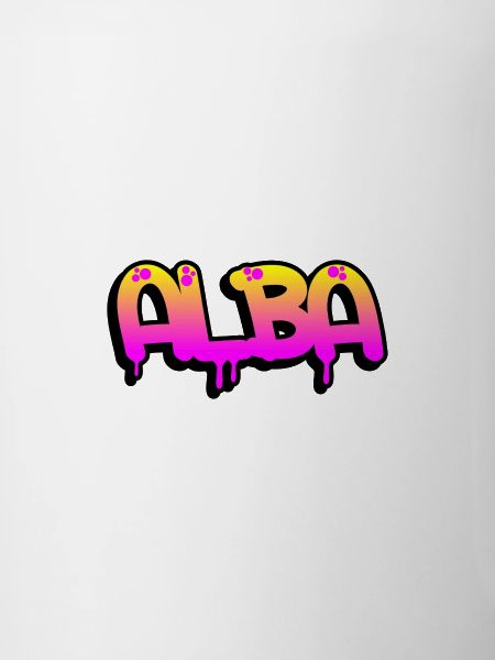 Graffiti name Alba