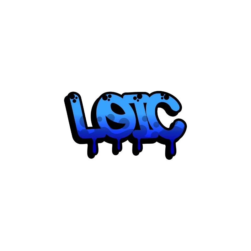 Graffiti Vorname Loic