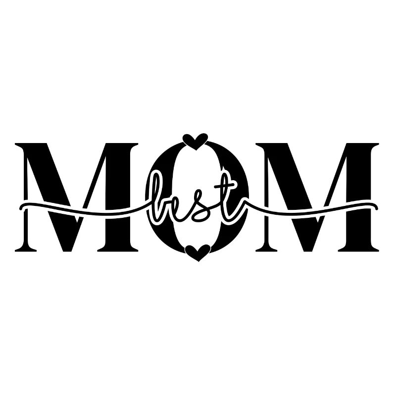 Best Mom 2 schwarz