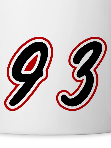 93 Number Symbol