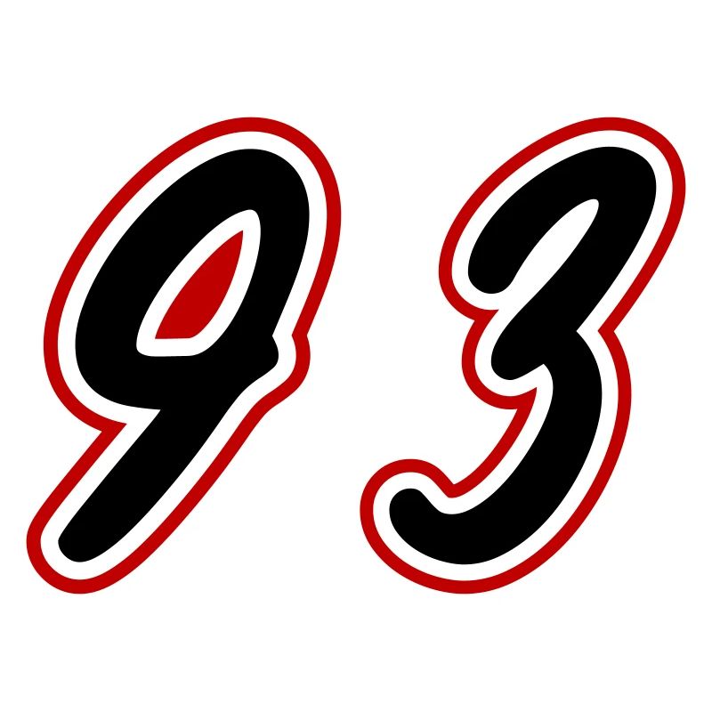 93 Symbole numérique